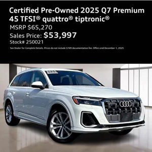 Q7 Premium 45 TFSI® quattro® tiptronic®